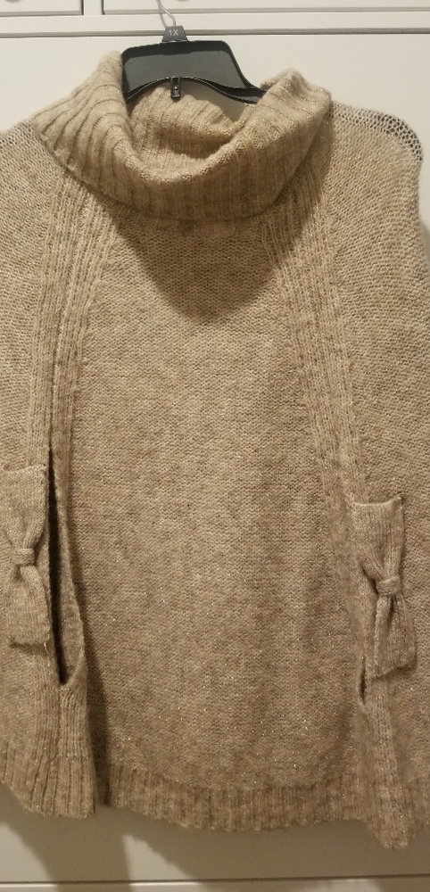 Beige Pancho